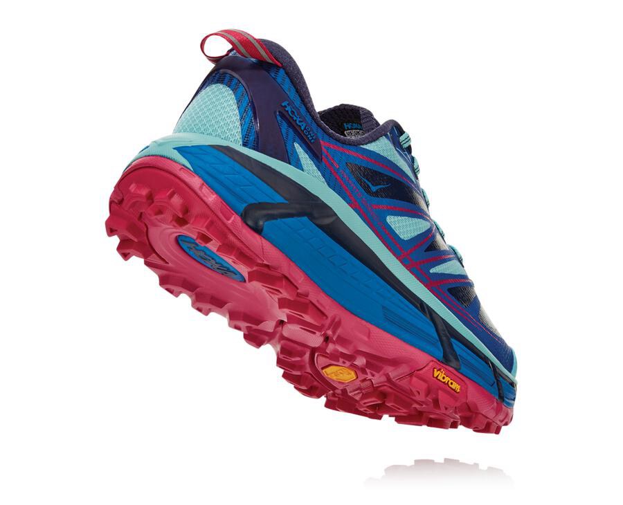 Tenis Trail Hoka One One Feminino Azul Marinho - Mafate Speed 2 - 143-HIZFDU